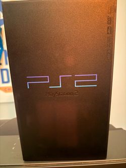 Midnight Black PS2 + memory cards