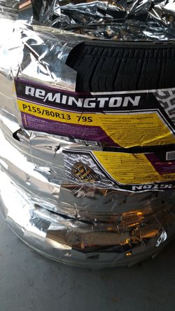 155/80R13 Remingtons White walls