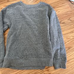 Boys Heather Gray Sweatshirt Size 8
