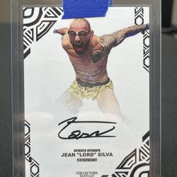 Jean “Lord”  Silva Black On Card Auto 🔥 2025 Fighting Nerds UFC MMA