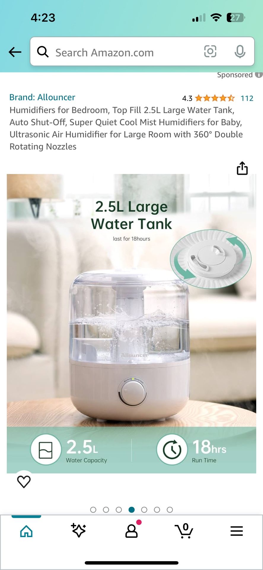 Cool Mist Humidifier 