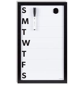 Whiteboard for Wall Calendar