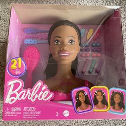 NIB Barbie Styling Doll Head 