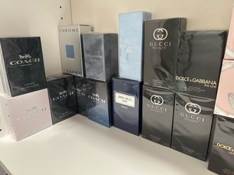 Men's Designer Fragrance Collection: Different prices each