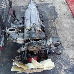 B2200 Engine And Transmission  Mazda 2x4