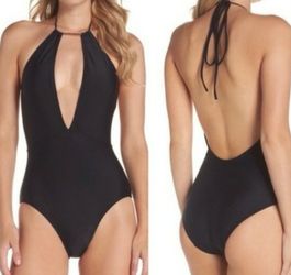 Ted Baker London Black One Piece Swimsuit Size 6