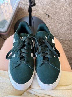Adidas Campus Sneakers Green size W8 in excellent condition