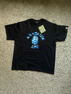 Bape camouflage blue tee