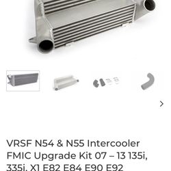 VRSF N54 & N55 Intercooler FMIC Upgrade Kit 07 – 13 135i, 335i, X1 E82 E84 E90 E92 