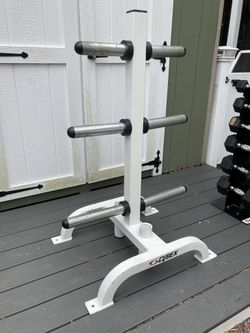 Cybex Brand Commercial Quality Olympic Weight Plate Storage Tree