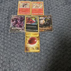 Pokemon Shiny, V”s Amazing Rare And Secret Rare Lot