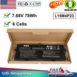 π NEW Replacement Battery for Yoga 910 / 910-13IKB / 5 Pro Series - 7.68V 78Wh π