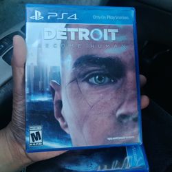 Ps4 Game Detroit Become Human