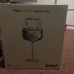 Wine by Hotel Collection Red Wine Glasses 4-Pack