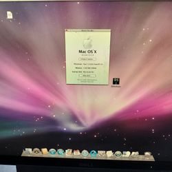 IMac 18 Inch 2008 No Keyboard No Mouse