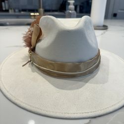 Hand Decorated Hat. 