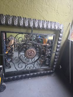 Antique Metal Mirror 🪞