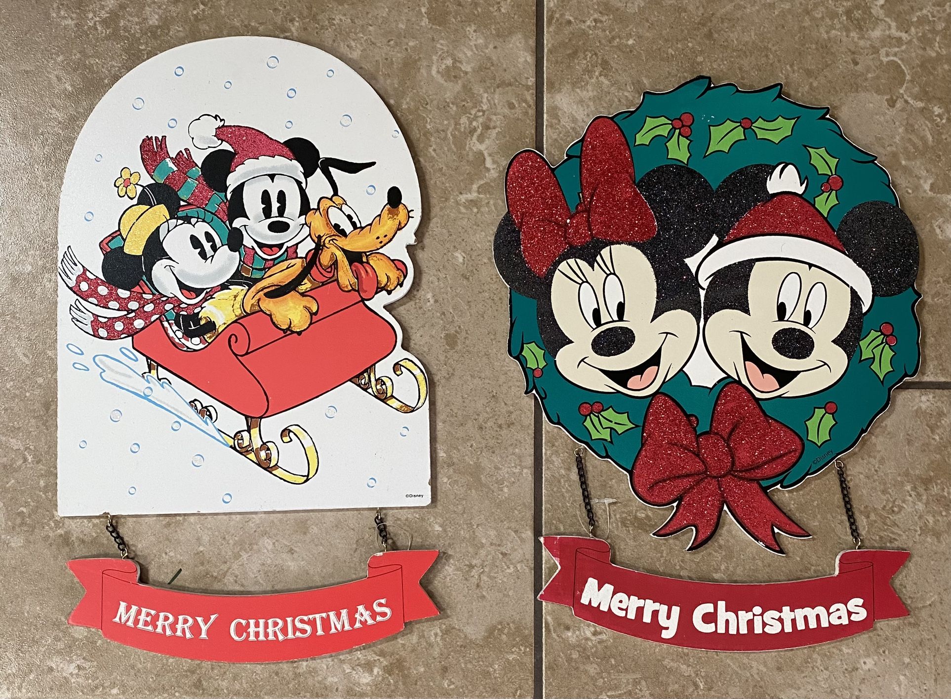 Mickey & Minnie Holiday Decor
