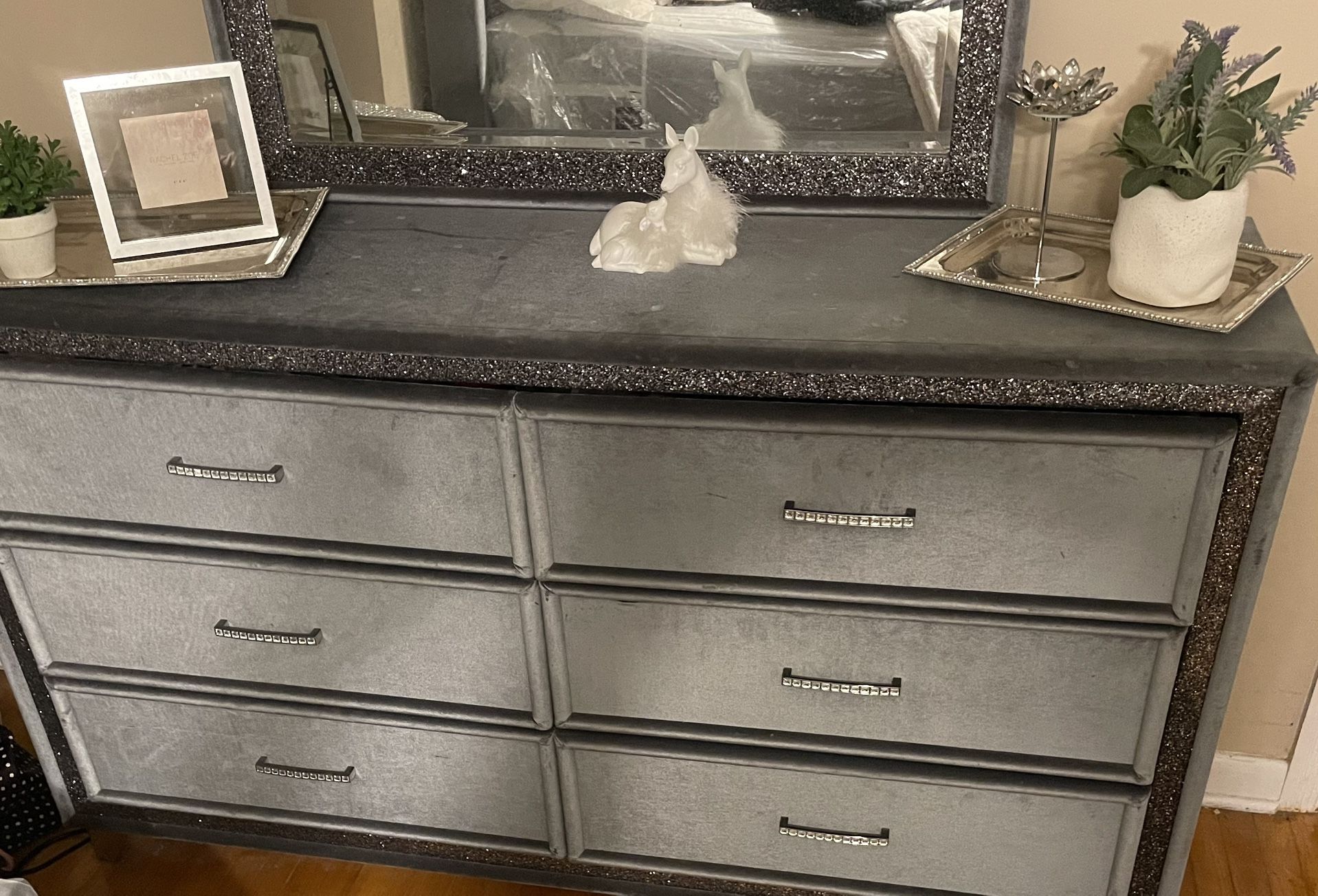 Dresser And Mirror