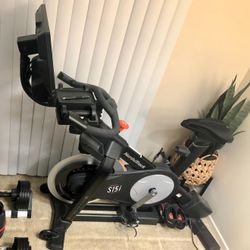 NordicTrack S15i Studio Cycle 14 Inch HD Touchscreen Incline Decline Commercial