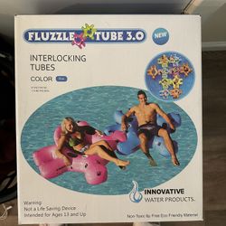 Lake/River Rafting tube Bundle With Cooler