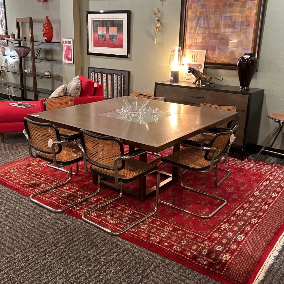 Seattle Design Square Dining Table 60" x 60" x 30"