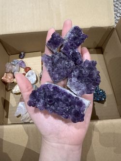 Grade A Amethyst Clusters Assorted Set