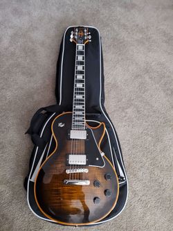 Epiphone Les Paul Custom Widow Orange Burst