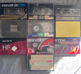 Blank Audio Cassettes New