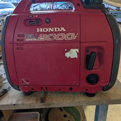 Used Honda EU2000i inverter generator