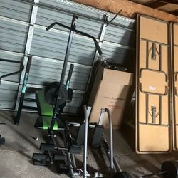 Weight Bench With Weights 
