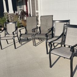 Outdoor Patio Chairs - 5 Total