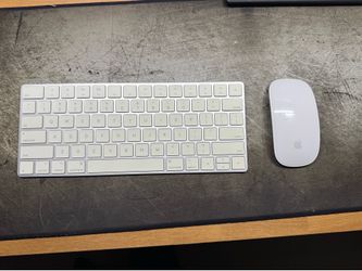 Apple Magic Keyboard and Magic Mouse
