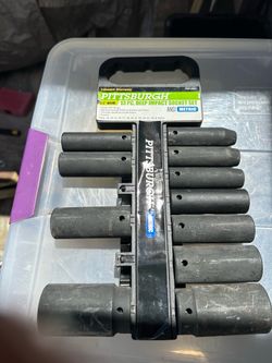 Pittsburgh 13-Piece 1/2" Drive Deep Impact Socket Set - Metric (Item 69561)