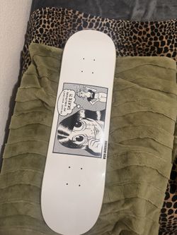 Toy Machine + Thrasher collab skateboard deck