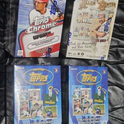 2025 Topps Baseball Cards Blaster! Topps Chrome Update Series! Topps Archives! Topps Allen & Ginter!