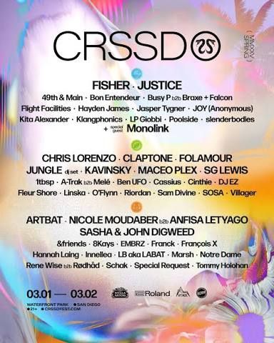 CRSSD SPRING ‘25 TICKET
