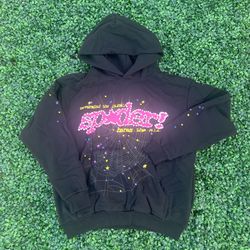 Black Sp5der V2 Hoodie