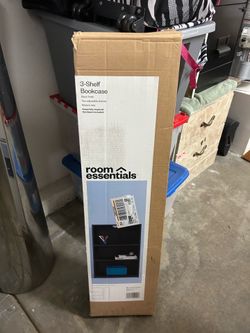 3 shelf bookcase
