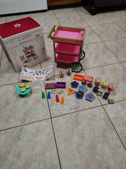 American Girl Harry Potter Honey dukes trolley cart