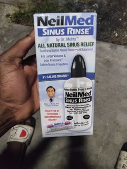 NeilMed Sinus Rinse By Dr. Mehta All Natural Sinus Relief