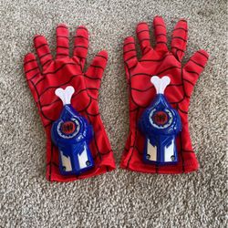 Cloves Spider Man Costume. Only. Cloves