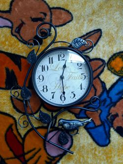 Love Faith Hope Clock