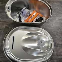 Stainless Steel Pet Automatic Water Fountain 101oz/3L 