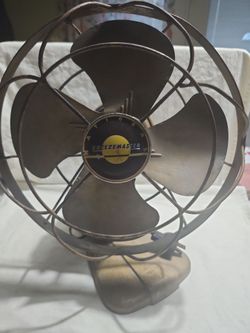 National Breezemaster Vintage Electric Desk Fan