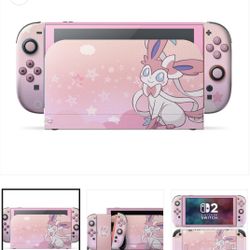 Nintendo Switch 2 Skin (Sylveon)