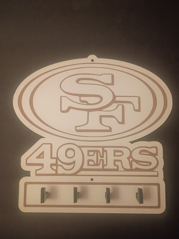 San Francisco 49Ers Custom Key Holder