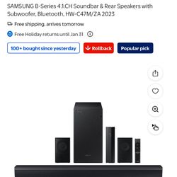 Samsung Sound Bar