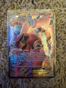 Valcanion EX full art steam siege nm