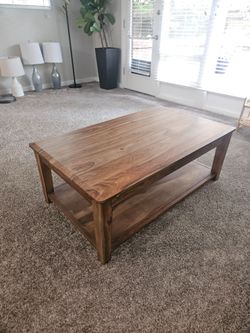 Modern Wood Coffee Table